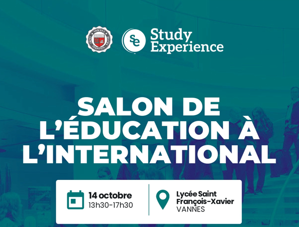 Salon Study experience - 14 octobre 13h30-17H30