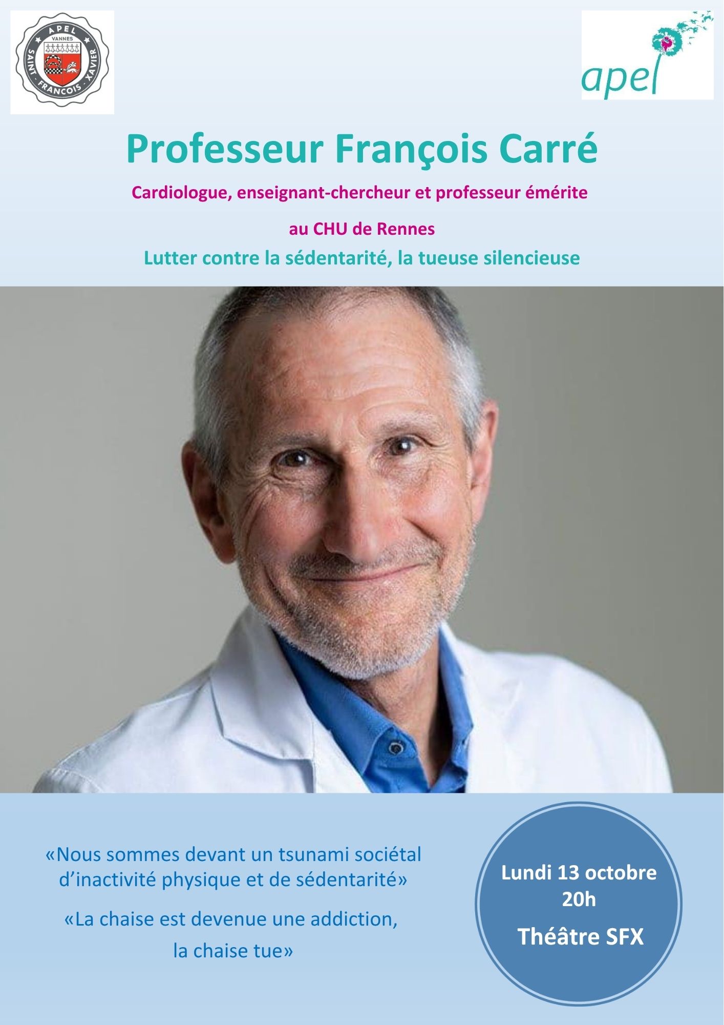 Conférence Professeur François Carré